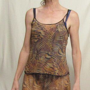 vassarette short sheer outfit large